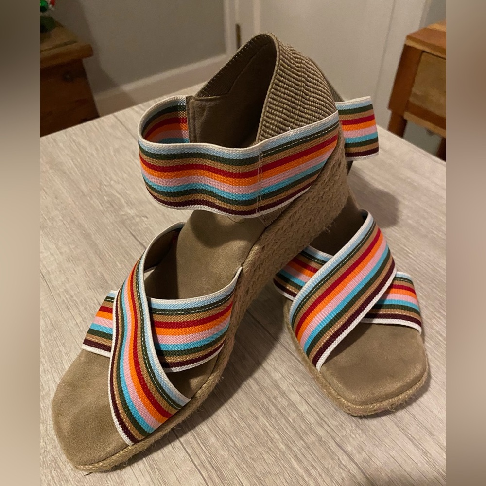 Impo Nayeli stretch wedge sandals